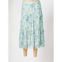 FRANSA - Jupe longue vert en polyester - Femme - Taille 38 - Modz