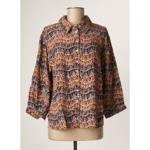 LAURE + MAX - Chemisier marron en viscose - Femme - Taille 36 - Modz