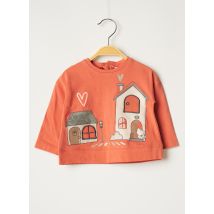 MAYORAL - T-shirt orange en coton pour garçon - Taille 6 M - Modz