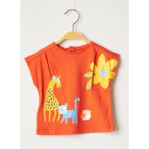 MAYORAL - T-shirt orange en coton - Fille - Taille TU - Modz