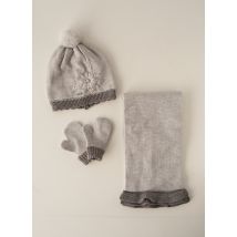 MAYORAL - Bonnet gris en viscose - Fille - Taille TU - Modz