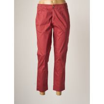 LA FIANCEE DU MEKONG - Pantalon 7/8 rouge en coton - Femme - Taille 38 - Modz