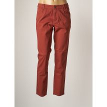 LA FIANCEE DU MEKONG - Pantalon 7/8 marron en coton - Femme - Taille 38 - Modz
