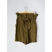 VILA - Short vert en lin - Femme - Taille 34 - Modz