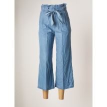 LOIS - Pantalon 7/8 bleu en coton - Femme - Taille W26 - Modz