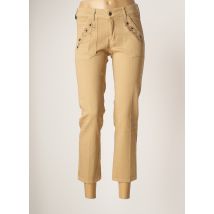 FIVE - Pantalon 7/8 beige en coton pour femme - Taille W32 - Modz