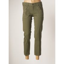 FIVE - Pantalon 7/8 vert en coton pour femme - Taille W29 - Modz