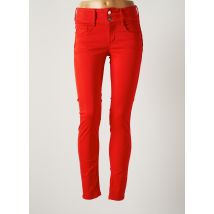 TIFFOSI - Pantalon slim rouge en coton pour femme - Taille W28 L30 - Modz