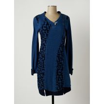 ELISA CAVALETTI - Robe courte bleu en coton pour femme - Taille 40 - Modz
