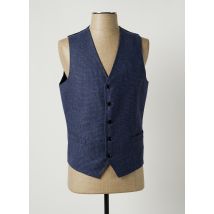 DIGEL - Gilet sans manche bleu en laine vierge - Homme - Taille XL - Modz