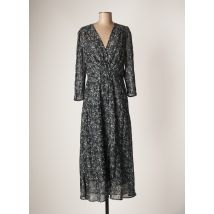 PABLO - Robe longue noir en polyester - Femme - Taille 40 - Modz