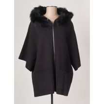 MARINA V - Veste casual noir en viscose - Femme - Taille 38 - Modz
