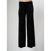 COTTONADE - Pantalon large noir en polyester - Femme - Taille 40 - Modz