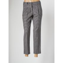 WEEKEND MAXMARA - Pantalon 7/8 gris en laine vierge - Femme - Taille 42 - Modz