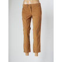 MARELLA - Pantalon 7/8 beige en coton - Femme - Taille 40 - Modz