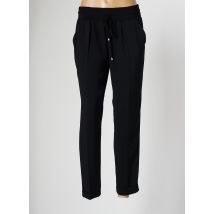 EMA BLUE'S - Pantalon droit noir en polyester - Femme - Taille 36 - Modz