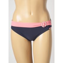 LIDEA - Bas de maillot de bain bleu en polyamide - Femme - Taille 40 - Modz