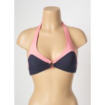 LIDEA - Haut de maillot de bain bleu en polyamide - Femme - Taille 90A - Modz