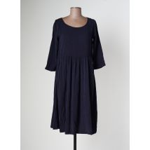 SKUNKFUNK - Robe mi-longue bleu en lyocell - Femme - Taille 36 - Modz