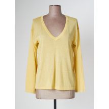 COMPAÑIA FANTASTICA - Pull jaune en viscose - Femme - Taille 36 - Modz