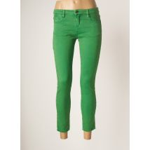 ACQUAVERDE - Pantalon 7/8 vert en coton - Femme - Taille W37 - Modz