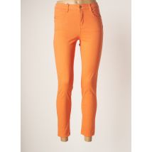 LOLA ESPELETA - Pantalon 7/8 orange en coton - Femme - Taille 36 - Modz