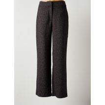 SCHOOL RAG - Pantalon large gris en polyester - Femme - Taille 34 - Modz