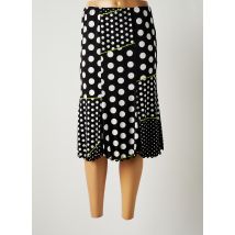 JUMFIL - Jupe mi-longue noir en viscose - Femme - Taille 36 - Modz