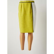 JUMFIL - Jupe mi-longue vert en polyester - Femme - Taille 38 - Modz