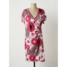JUMFIL - Robe mi-longue rouge en polyester pour femme - Taille 38 - Modz