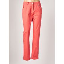 JUMFIL - Pantalon slim rose en coton - Femme - Taille 42 - Modz