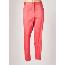 FUEGO WOMAN - Pantalon slim rose en coton - Femme - Taille 48 - Modz