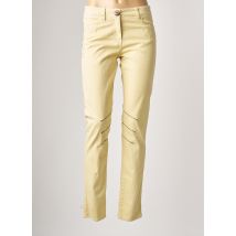 ELISA CAVALETTI - Pantalon slim jaune en coton - Femme - Taille W28 - Modz