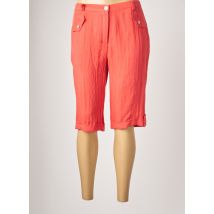 JUMFIL - Bermuda orange en viscose - Femme - Taille 40 - Modz