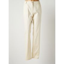 FRED SABATIER PANTALONS FEMME DE COULEUR BEIGE - Grande Taille