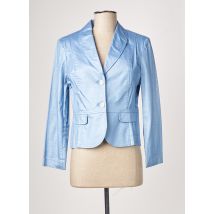 JUMFIL - Blazer bleu en coton - Femme - Taille 40 - Modz