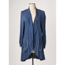 JUMFIL - Veste casual bleu en polyester - Femme - Taille 38 - Modz