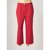 JUMFIL - Pantalon 7/8 rouge en polyester - Femme - Taille 42 - Modz