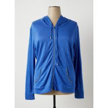 ANANKE - Veste casual bleu en lin - Femme - Taille 46 - Modz