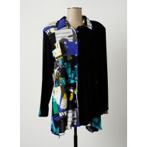 JUMFIL - Tunique manches longues noir en polyamide - Femme - Taille 36 - Modz