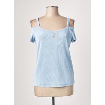 ELISA CAVALETTI - Top bleu en polyamide pour femme - Taille 44 - Modz