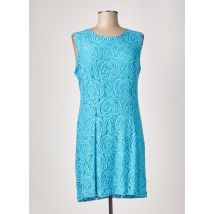 JUMFIL - Robe mi-longue bleu en polyamide - Femme - Taille 48 - Modz