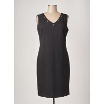 JUMFIL - Robe mi-longue noir en polyester - Femme - Taille 48 - Modz