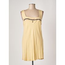 ELISA CAVALETTI - Tunique sans manche beige en viscose - Femme - Taille 44 - Modz