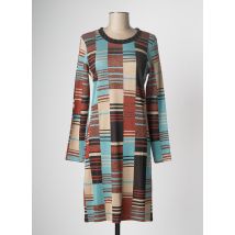 LO! LES FILLES - Robe pull beige en viscose - Femme - Taille 42 - Modz