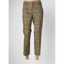 RAFFAELLO ROSSI - Pantalon 7/8 vert en viscose - Femme - Taille 40 - Modz