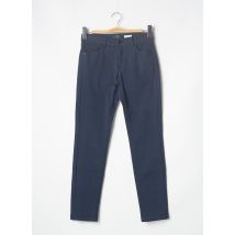 RAFFAELLO ROSSI - Pantalon slim bleu en coton - Femme - Taille 36 - Modz