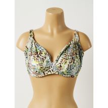LIDEA - Haut de maillot de bain vert en polyamide - Femme - Taille 105E - Modz