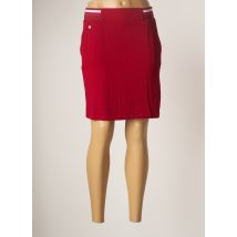 STREET ONE - Jupe courte rouge en viscose - Femme - Taille 34 - Modz