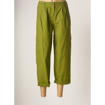 MOTEL - Pantacourt vert en coton - Femme - Taille 36 - Modz